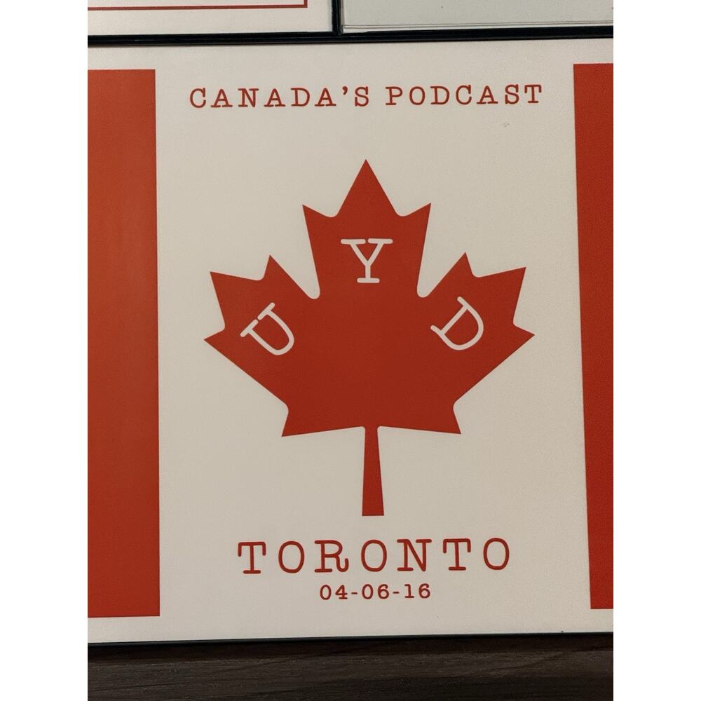 Rare Uhh Yeah Dude Podcast Posters Set 3 Framed 2016 SF Sketchfest Toronto UYD - Picture 8 of 14
